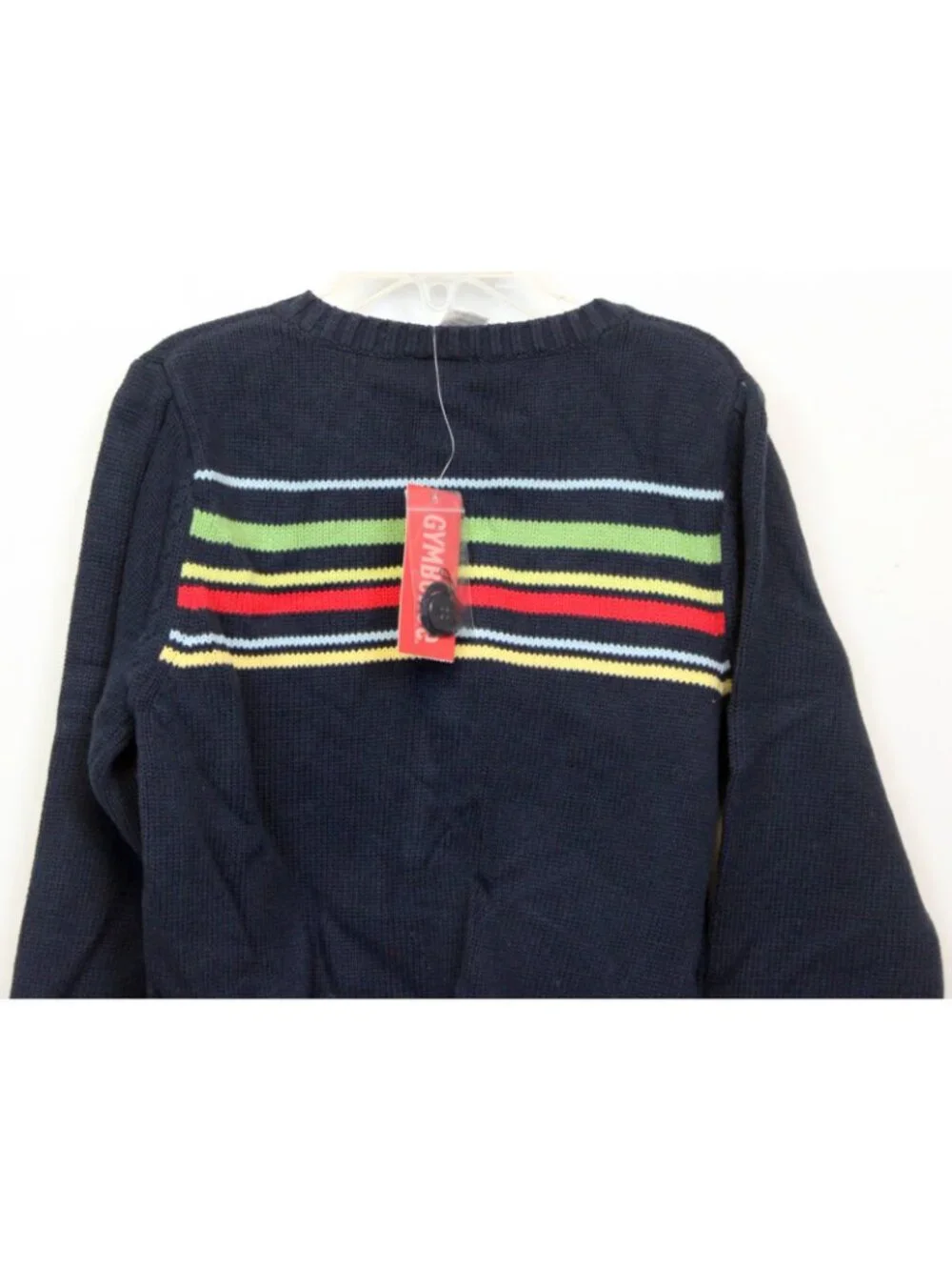 2006 Gymboree Wish You Were Here Striped Cardigan Sweater sz 8 Sweater Spring